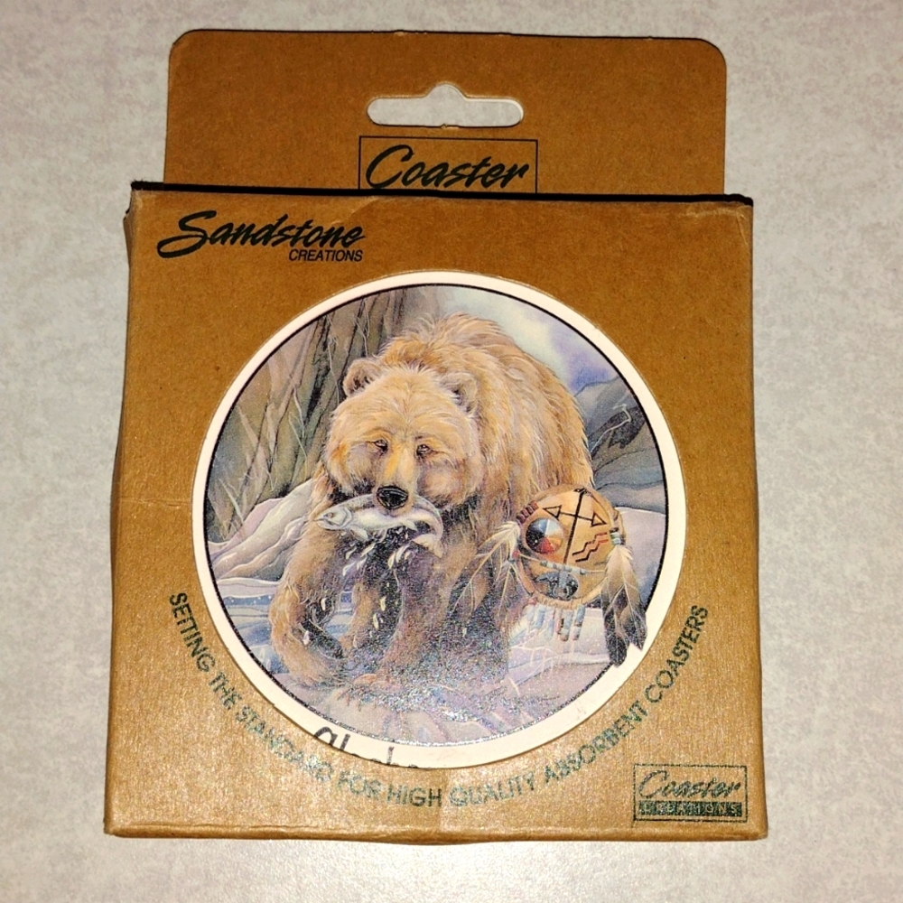 Sandstone creations coaster.